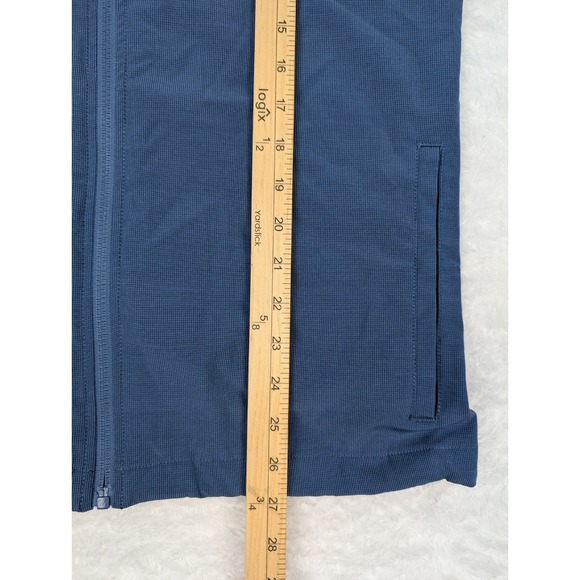 Travis Mathew Jacket Men's S Full Zip Performance‎ Blue Drawstring Waist *Logo - Picture 8 of 14